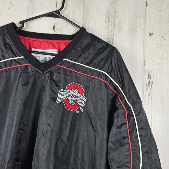 G 3 mens ohio state black and red windbreaker jacket size XXL - Picture 10 of 11
